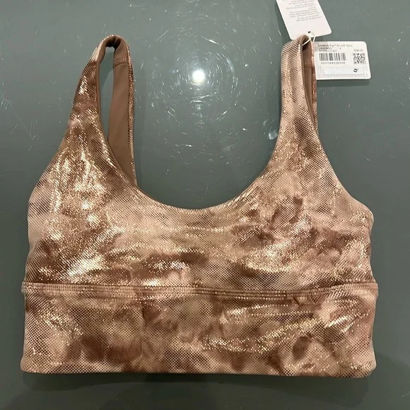 LuluLemon Athletica Align Bra A/B Shine - Picture 1 of 2